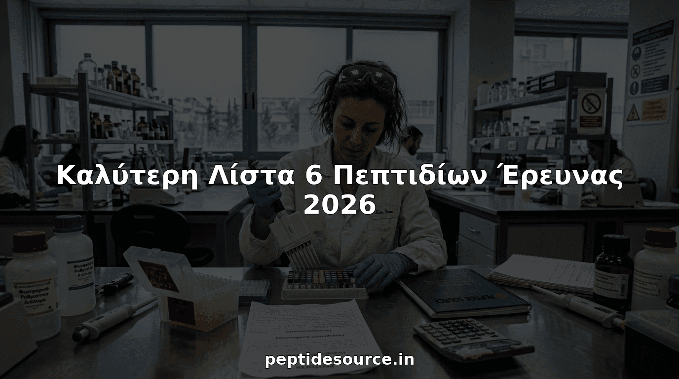 Καλύτερη Λίστα 6 Πεπτιδίων Έρευνας 2026
