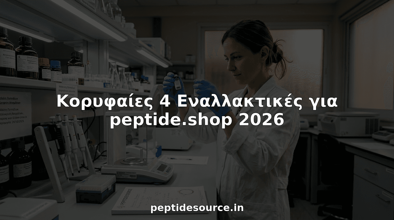 Κορυφαίες 4 Εναλλακτικές για peptide.shop 2026