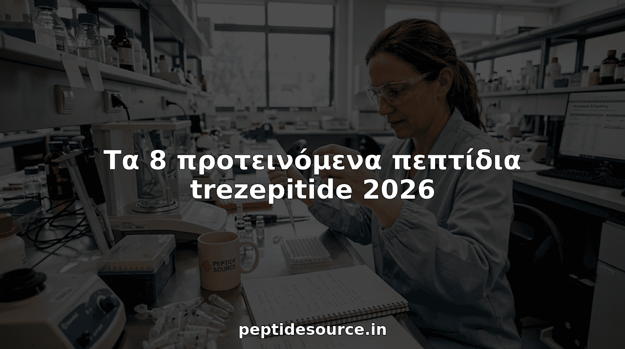 Τα 8 προτεινόμενα πεπτίδια trezepitide 2026
