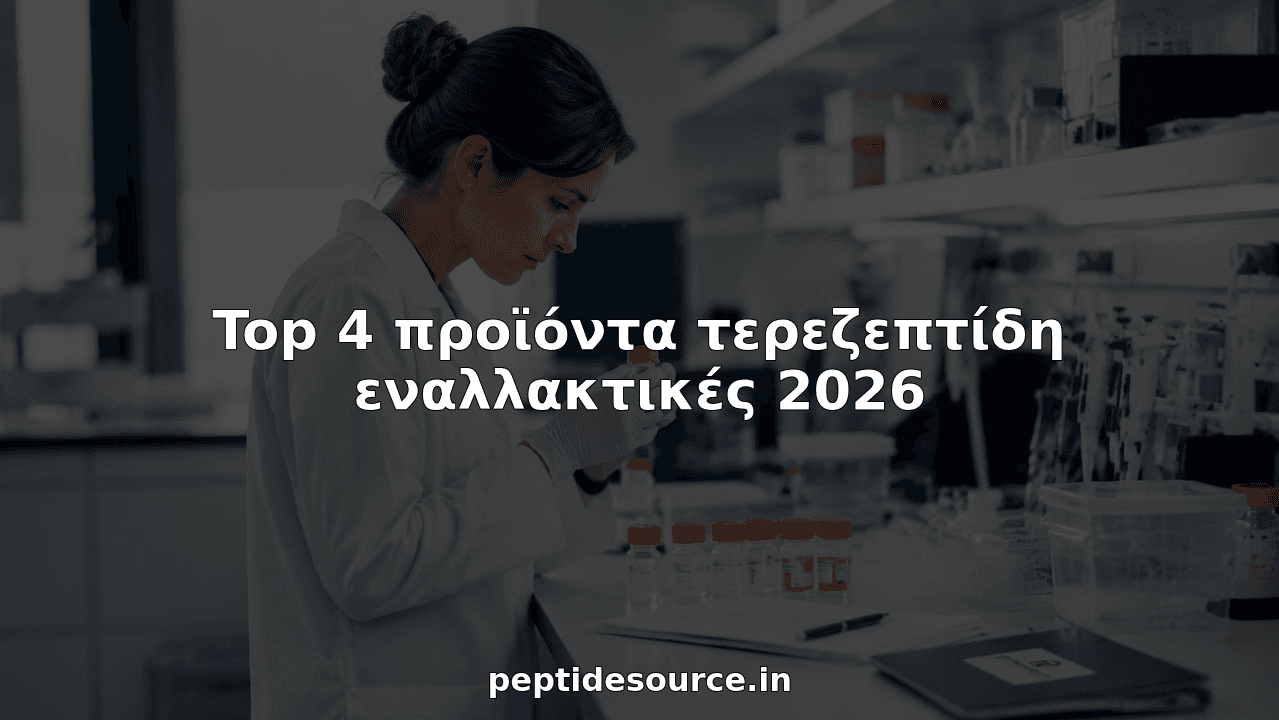 Top 4 προϊόντα τερεζεπτίδη εναλλακτικές 2026